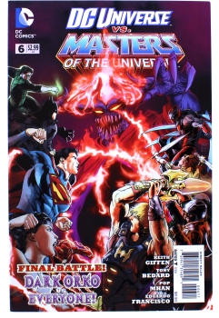 DC Universe vs. Masters of the Universe US-Comic 6: Final battle: Dark Orko vs. Everyone!